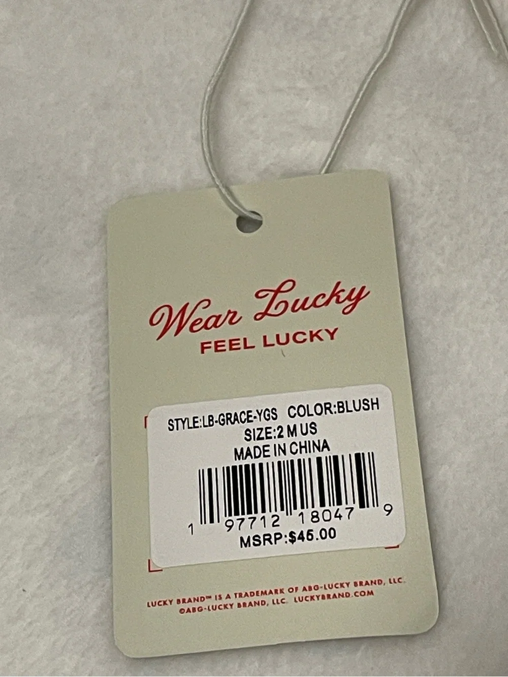 Lucky Brand “Grace” Youth Leather Sandals